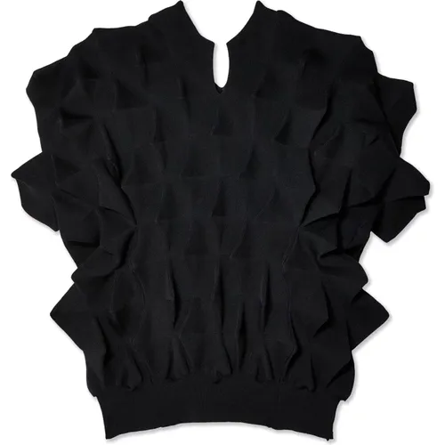 Ruffle-Detail TOP , female, Sizes: S, M - Junya Watanabe - Modalova