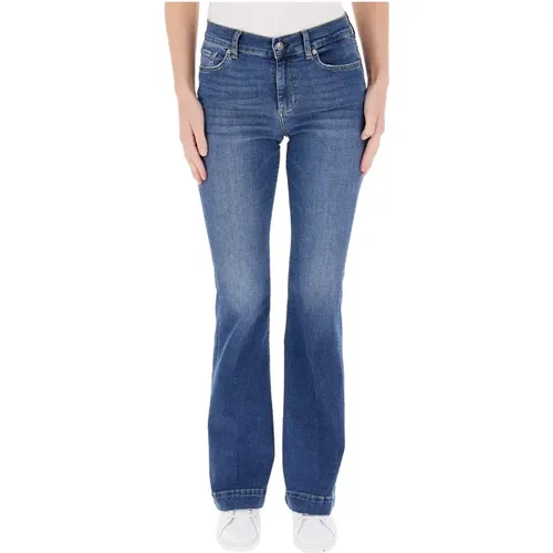 Baumwoll Merino Elastan Jeans , Damen, Größe: W26 - Liu Jo - Modalova