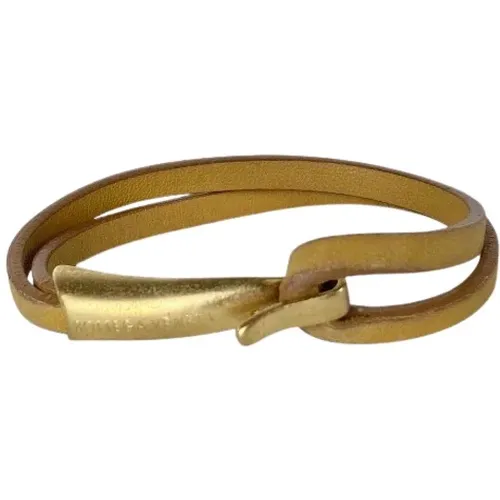 Vintage Gold Bracelets , female, Sizes: ONE SIZE - Bottega Veneta Vintage - Modalova