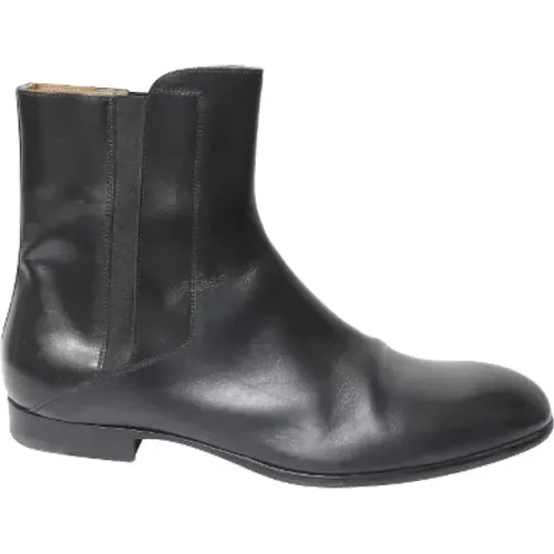 Pre-owned Leder boots - Maison Margiela Pre-owned - Modalova
