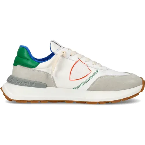 Antibes Sneakers - Vintage-Inspired Urban Style , male, Sizes: 10 UK, 6 UK - Philippe Model - Modalova