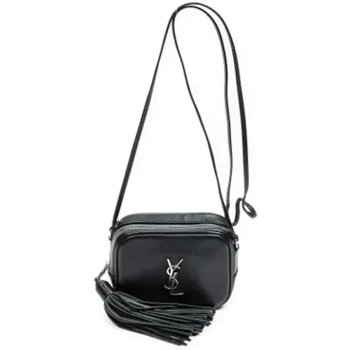 Pre-owned Leather shoulder-bags , female, Sizes: ONE SIZE - Yves Saint Laurent Vintage - Modalova