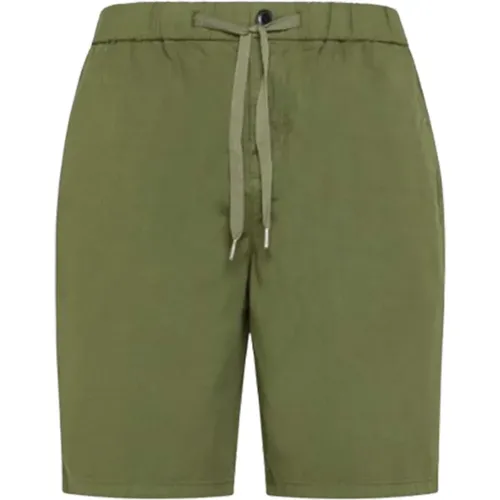 Drawstring Solid Bermuda Shorts , male, Sizes: M, XL, L - Sun68 - Modalova