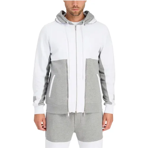 White Regular Jacket , male, Sizes: L, M - Iceberg - Modalova