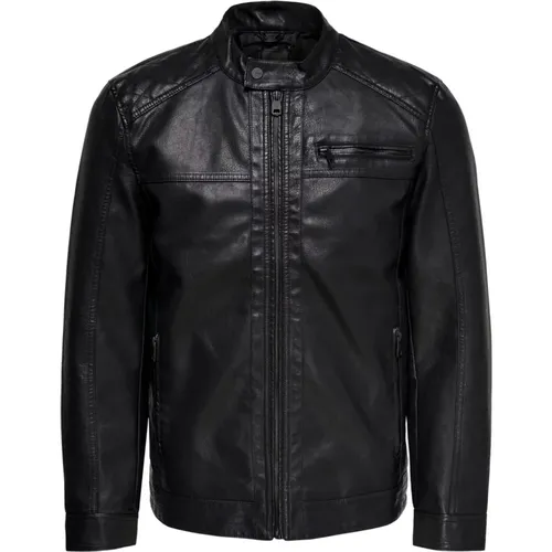 Leather Jacket , male, Sizes: M, 2XL - Only & Sons - Modalova