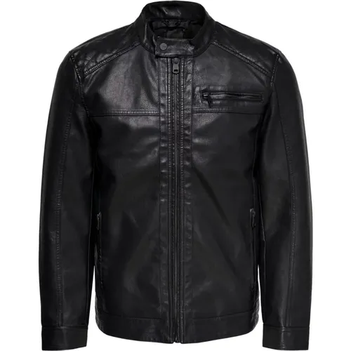 Leather Jacket , male, Sizes: M - Only & Sons - Modalova