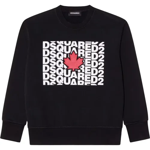 Logo Sweatshirt für Kinder - Dsquared2 - Modalova