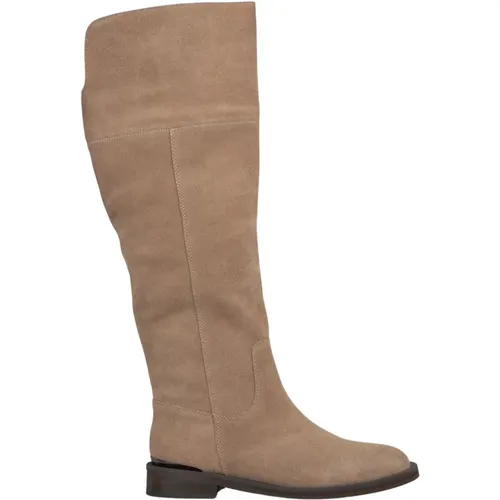 Slit flat boot , female, Sizes: 4 UK, 5 UK, 3 UK, 6 UK - Alma en Pena - Modalova