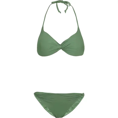 Women's Accessories Swimwear Brown Ss24 , female, Sizes: S - Fisico - Modalova