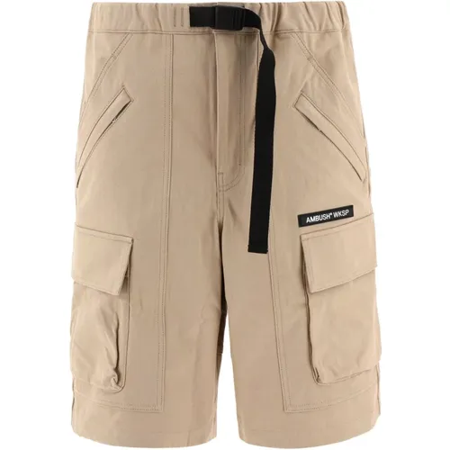 Bermuda Shorts aus Baumwolle , Herren, Größe: M - Ambush - Modalova