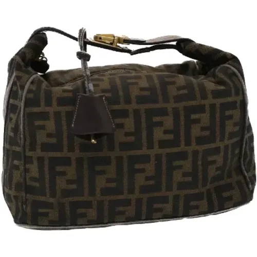 Pre-owned Canvas handbags , female, Sizes: ONE SIZE - Fendi Vintage - Modalova