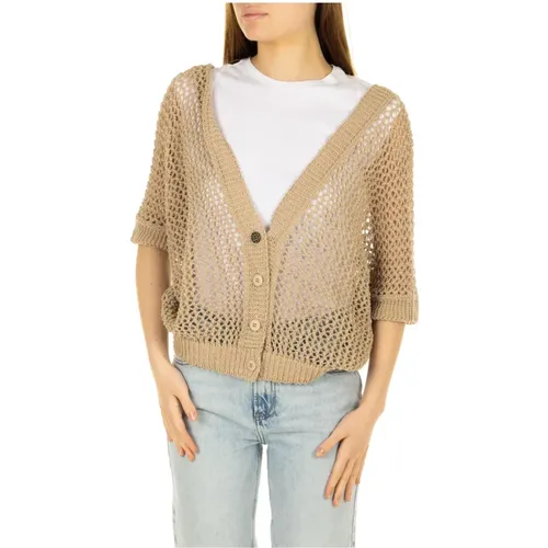Cardigan Sweaters , female, Sizes: L - Maliparmi - Modalova