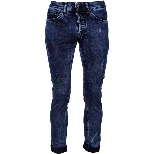 Herren Denim Jeans. Skinny Fit. Hergestellt in Italien. , Herren, Größe: W38 - Dondup - Modalova