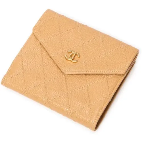 Pre-owned Leather wallets , female, Sizes: ONE SIZE - Chanel Vintage - Modalova