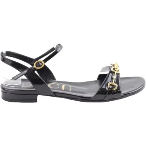 Pre-owned Fabric sandals , female, Sizes: 6 UK - Gucci Vintage - Modalova