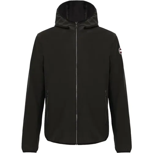 Hooded Softshell Coat , male, Sizes: 3XL - Colmar - Modalova