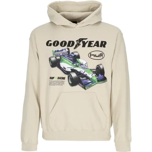 Goodyear Kollaboration Hoodie Natürliche Baumwollmischung - HUF - Modalova