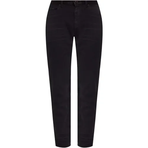Distressed Denim Jeans , female, Sizes: W30, W26 - Saint Laurent - Modalova