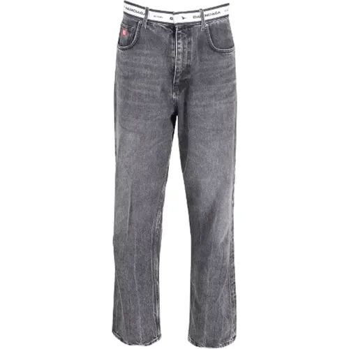 Pre-owned Cotton jeans , female, Sizes: XS - Balenciaga Vintage - Modalova
