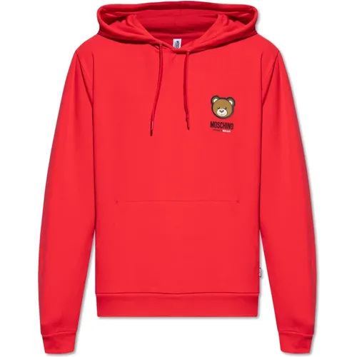 Hoodie mit Logo Moschino - Moschino - Modalova