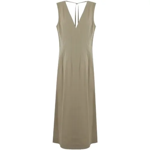 Cotton Poplin Sleeveless Dress , female, Sizes: M, XS - Bottega Veneta - Modalova
