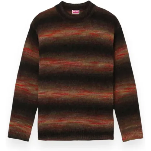 Gestreifter Jumper Pullover , Herren, Größe: L - Kenzo - Modalova