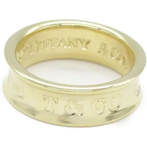 Pre-owned Gold rings , female, Sizes: ONE SIZE - Tiffany & Co. Pre-owned - Modalova