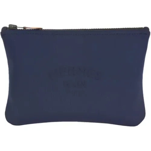 Pre-owned Nylon clutches , female, Sizes: ONE SIZE - Hermès Vintage - Modalova