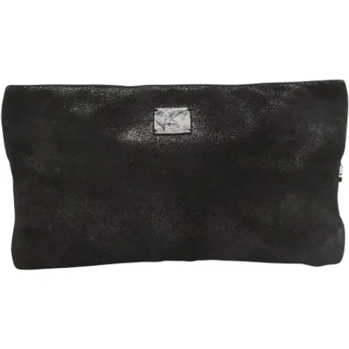 Pre-owned Suede clutches , female, Sizes: ONE SIZE - Giuseppe Zanotti Pre-owned - Modalova