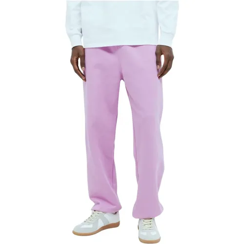 Logo Track Pants Cotton-Blend Fleece , Herren, Größe: XL - Stüssy - Modalova
