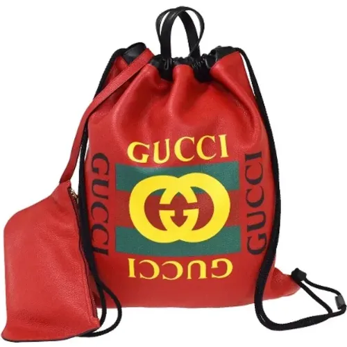 Pre-owned Leather gucci-bags , female, Sizes: ONE SIZE - Gucci Vintage - Modalova