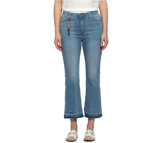 Flared Jeans , Damen, Größe: W27 - Kocca - Modalova