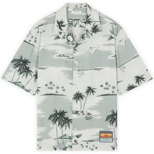 Resort Shirt , male, Sizes: L, XL - Maison Kitsuné - Modalova