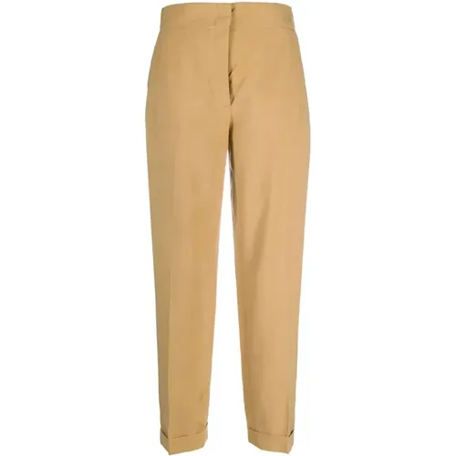 Yellow Textile Sport Trousers , female, Sizes: S, 2XS - Salvatore Ferragamo - Modalova