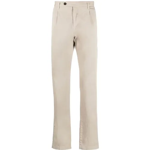 Lime Trousers , male, Sizes: L - Massimo Alba - Modalova