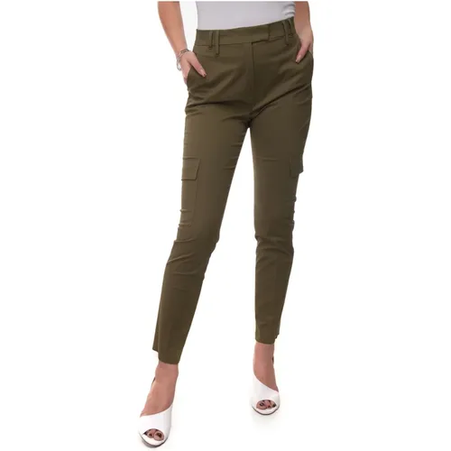Cargo Trousers with Belt Loops , female, Sizes: XS - Max Mara Studio - Modalova