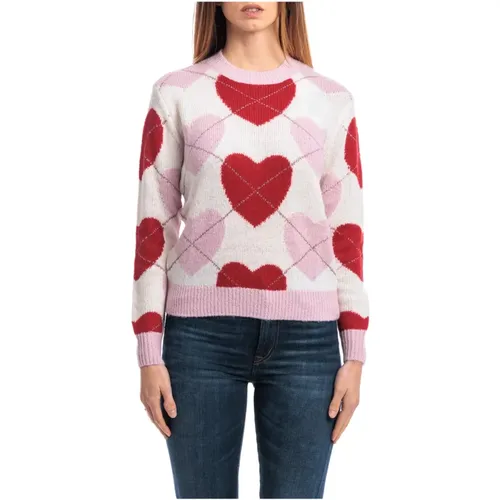 NEW Queen Soft P Sweater , female, Sizes: XS, S - MC2 Saint Barth - Modalova