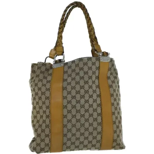 Pre-owned Canvas gucci-bags , female, Sizes: ONE SIZE - Gucci Vintage - Modalova