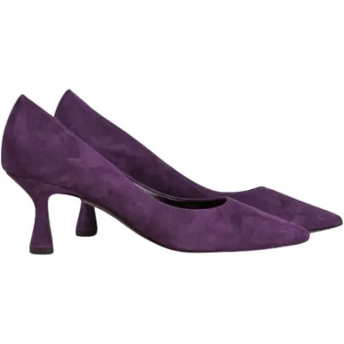 Suede Pointed Toe Pump , female, Sizes: 8 UK, 4 UK, 6 UK, 5 1/2 UK, 5 UK - Kennel & Schmenger - Modalova