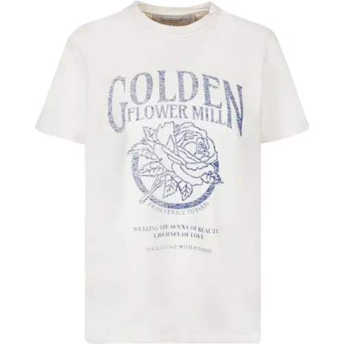 T-Shirts , Damen, Größe: XS - Golden Goose - Modalova