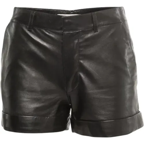 Pre-owned Leather bottoms , female, Sizes: S - Yves Saint Laurent Vintage - Modalova