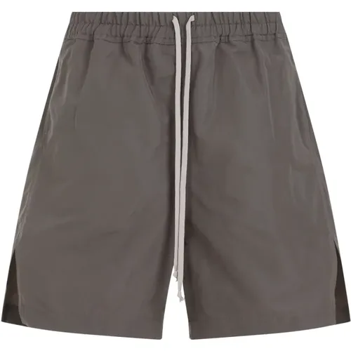 Grey Nylon Boxer Shorts , male, Sizes: M - Rick Owens - Modalova