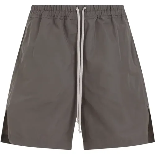 Grey Nylon Boxer Shorts , male, Sizes: XL - Rick Owens - Modalova