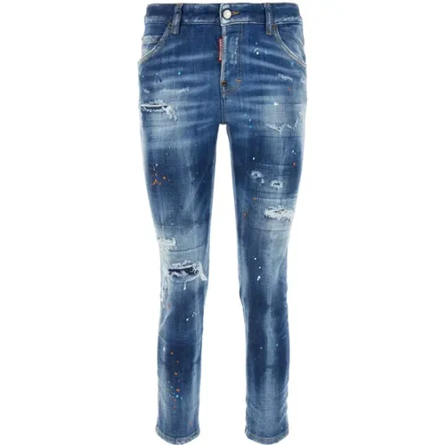 Skinny Jeans , Damen, Größe: S - Dsquared2 - Modalova