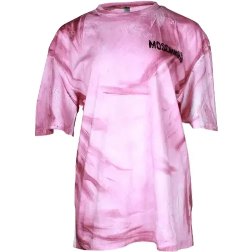 Pre-owned Cotton tops , female, Sizes: 2XL - Moschino Pre-Owned - Modalova