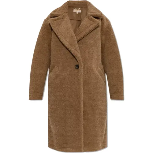 Faux Fur Coat , Damen, Größe: S - Michael Kors - Modalova