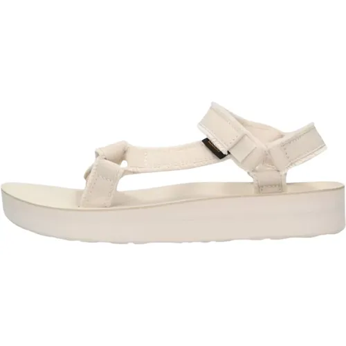 Bequeme Weiße Sandalen W Midform Universal , Damen, Größe: 41 EU - Teva - Modalova