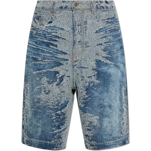 Denim shorts D-Lire-Short-S , male, Sizes: W31, W29, W32, W33, W34, W30, W36 - Diesel - Modalova