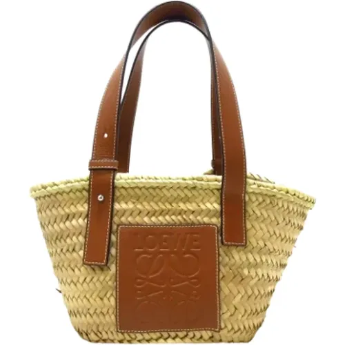 Pre-owned Raffia shoulder-bags , female, Sizes: ONE SIZE - Loewe Pre-owned - Modalova