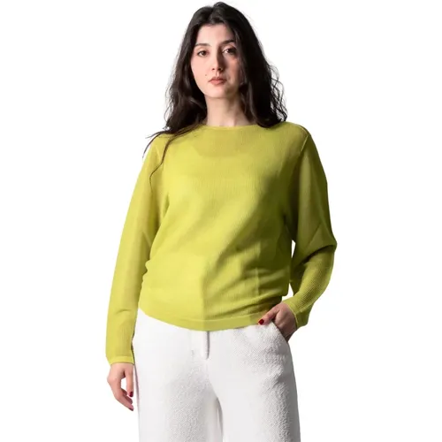 Essential Ease Pullover Säuregrün , Damen, Größe: M - dorothee schumacher - Modalova